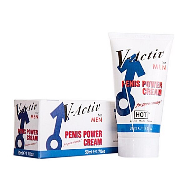 Hot V-Activ Penis Power Erkeklere Özel Penis Kremi 50 ML