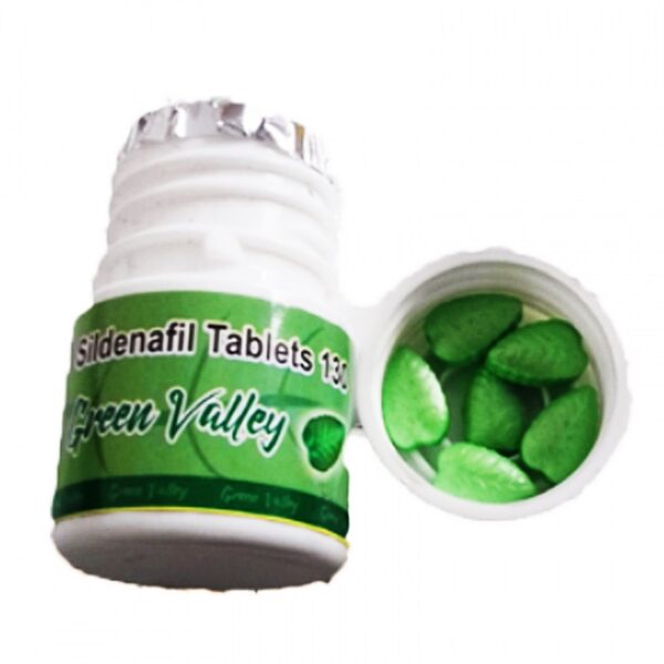 Green Valley Sildenafil 10 Tablet 130Mg Yeşil