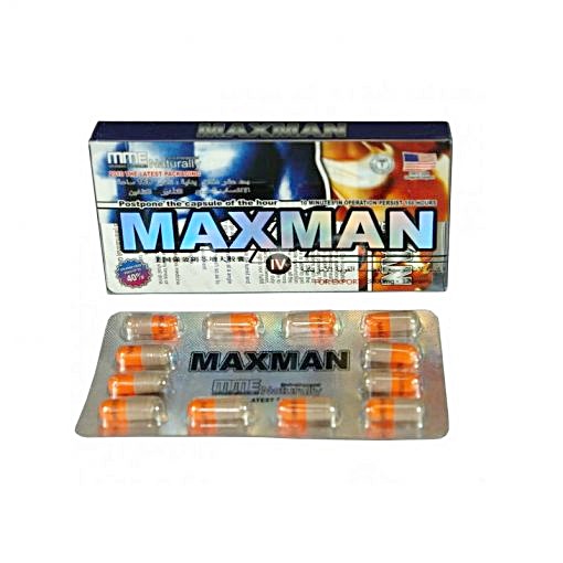 Maxman Lv 4 Şeffaf Kutu Sertleştirici 12 Kapsül 3800mg