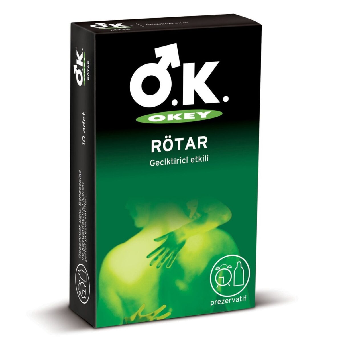 Okey Rötar Gecikricili Prezervatif