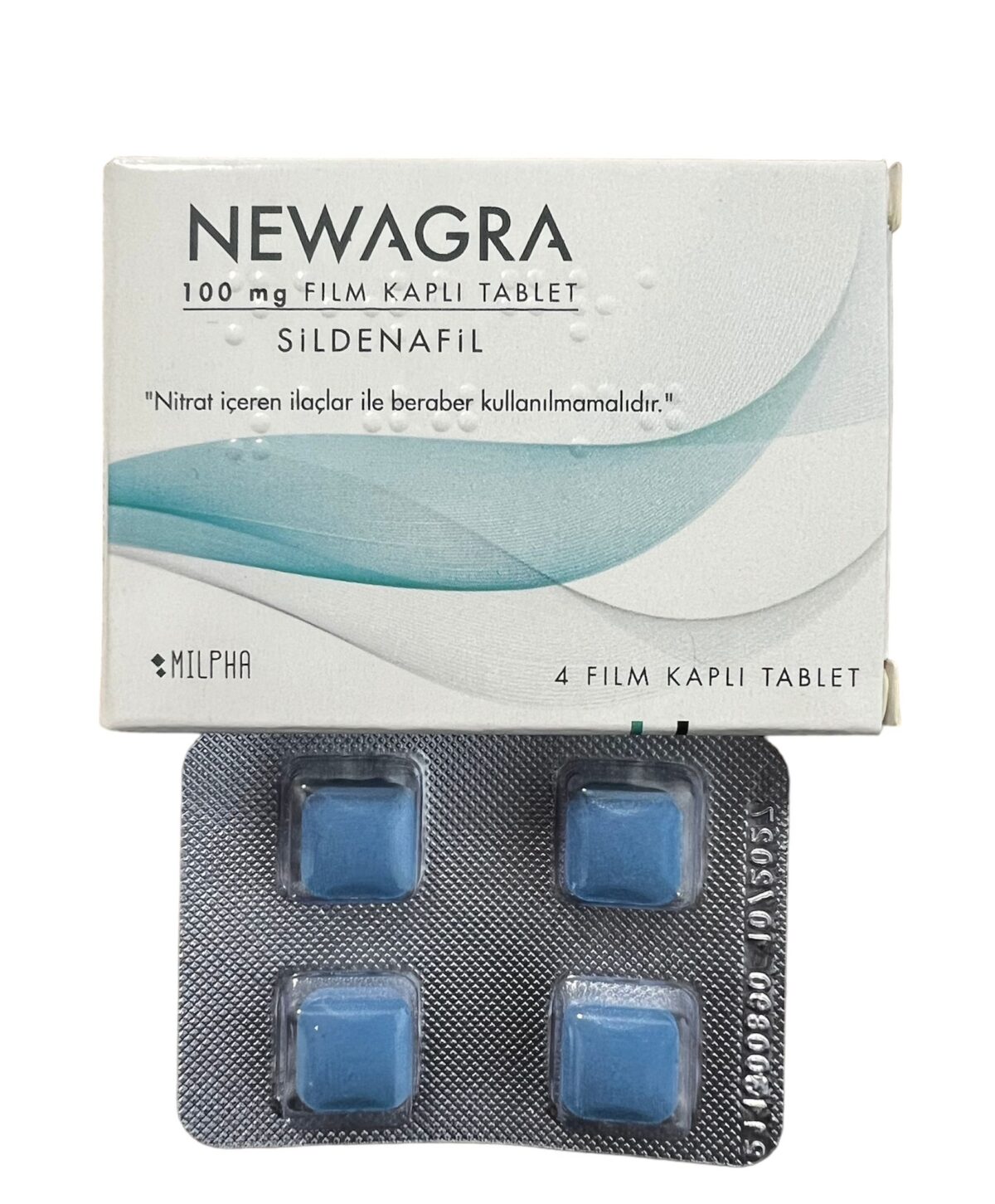 Newagra 100 Mg 4 Tablet